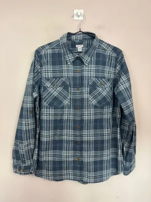 Carhartt Navy Check Shirt 12-14y