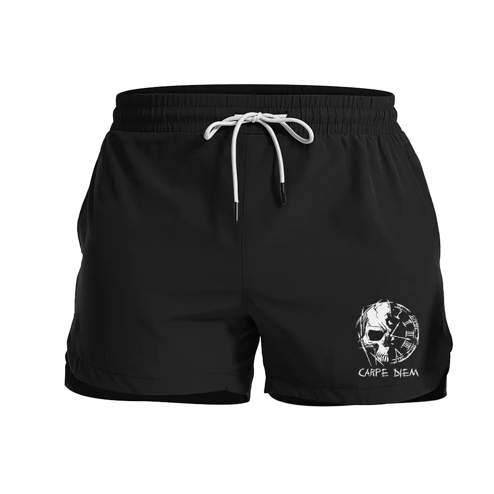 Carpe Diem Graphic Shorts