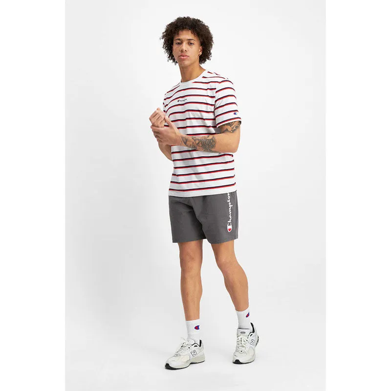 Champion Mens Script Stripe Tee