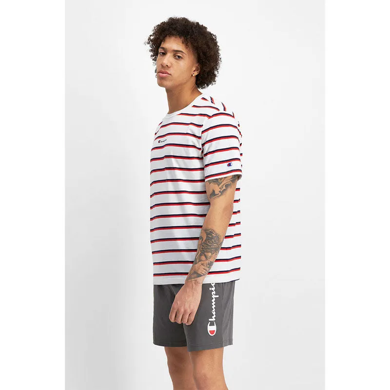 Champion Mens Script Stripe Tee