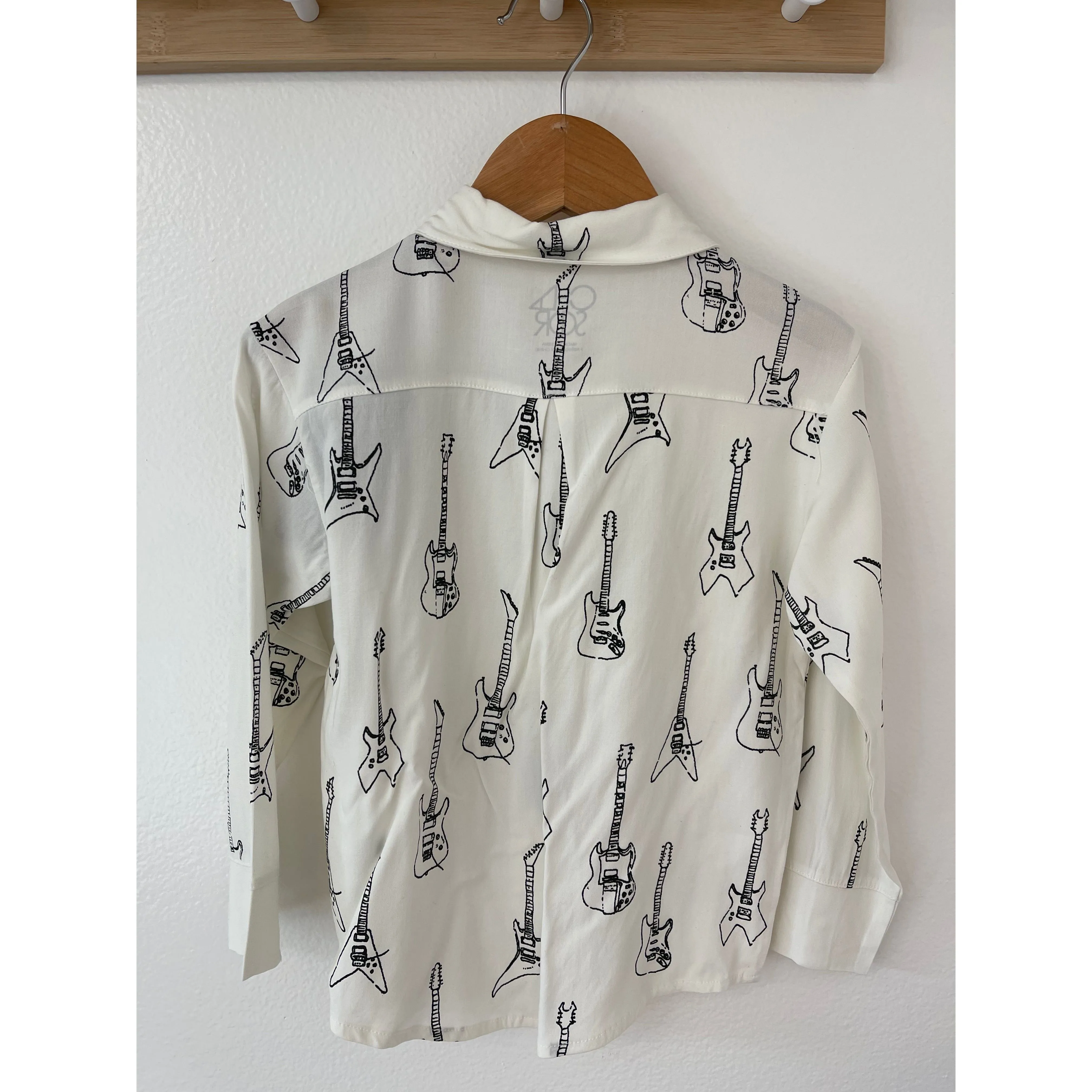 Chaser Kids Coastal Cloth Electric Guitars Button Down Salt
