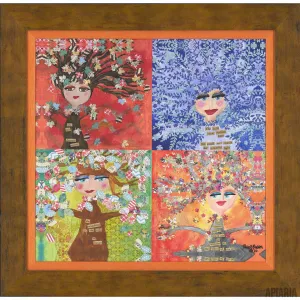 Cherie Burbach "Tree Girl Seasons"
