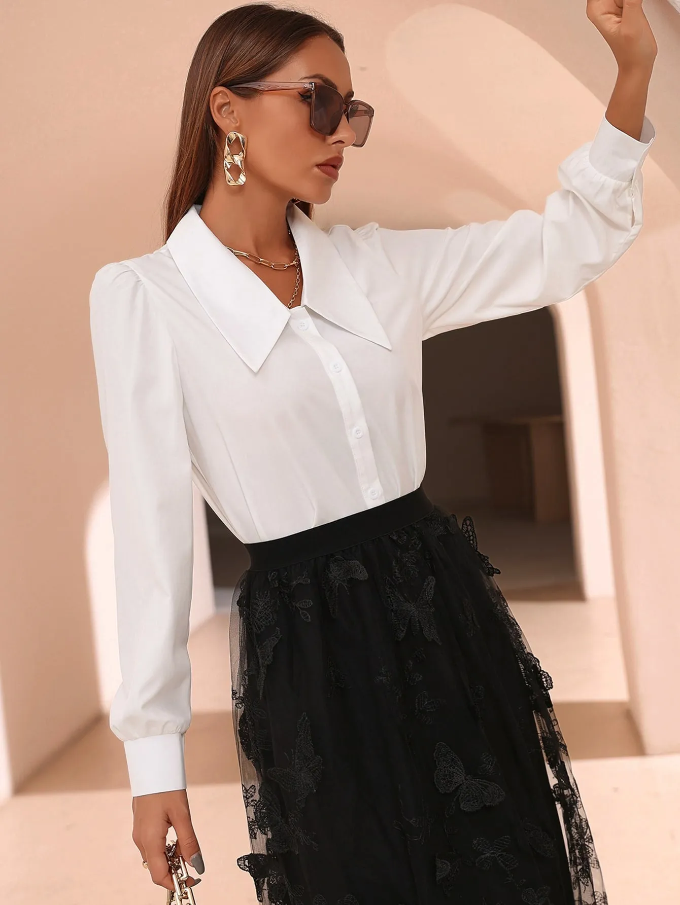 Cherry Vibes: Blusa Abullonada para Mujer en 🌸