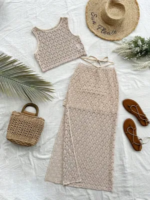 Cherry Vibes: Conjunto de Ganchillo Ideal para Vacaciones 🌴