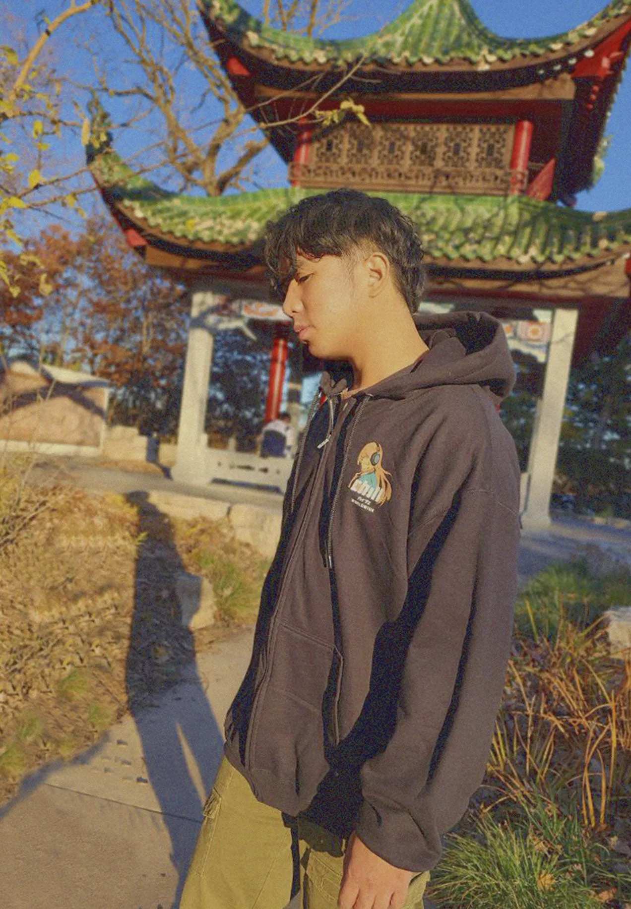 Chill-Fi Girl Zipup Hoodie