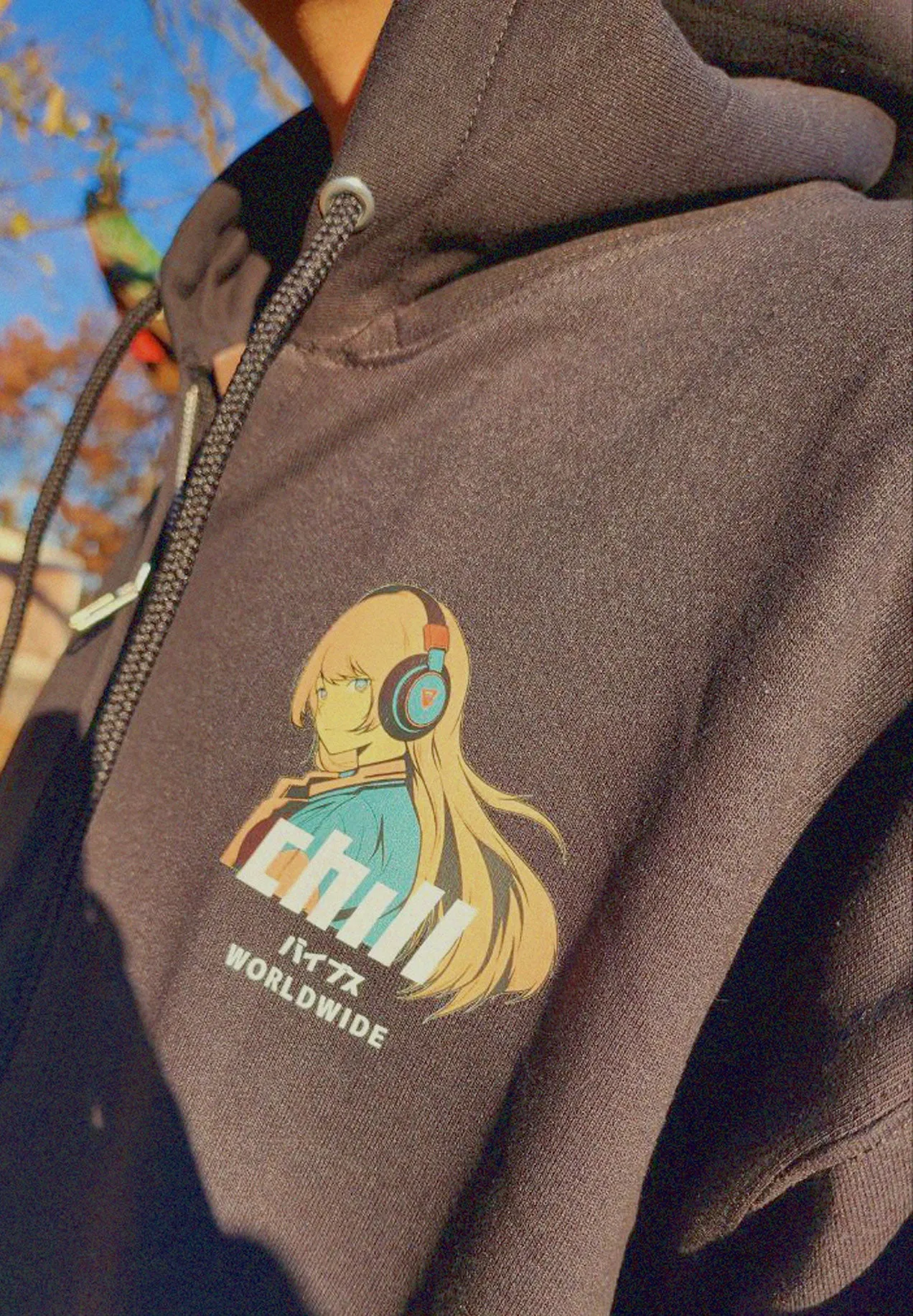 Chill-Fi Girl Zipup Hoodie
