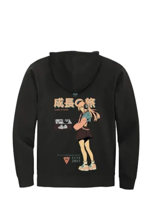 Chill-Fi Girl Zipup Hoodie