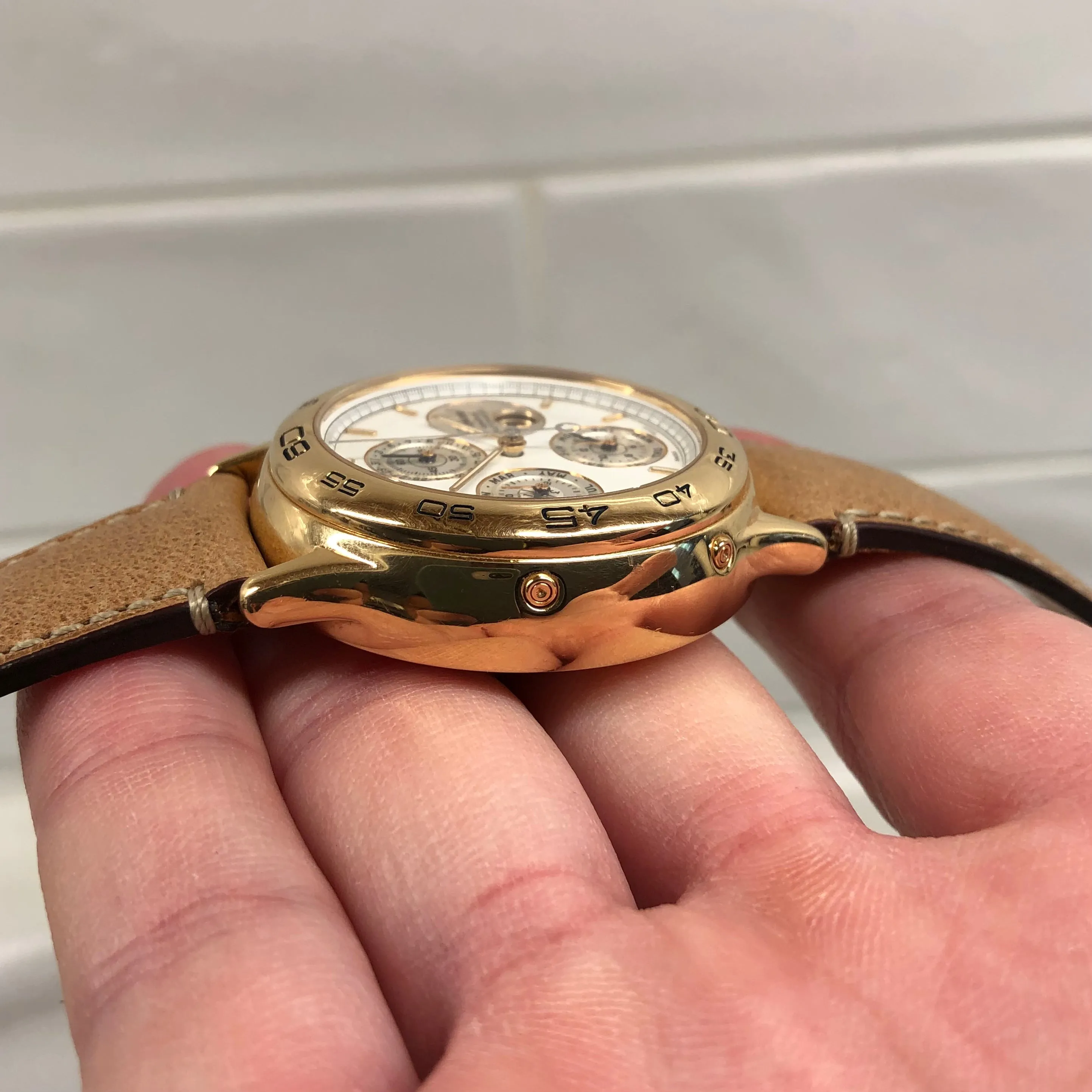 Chopard Classique Perpetual Calendar Chronograph 36/1208 41mm Automatic Limited Edition Wristwatch