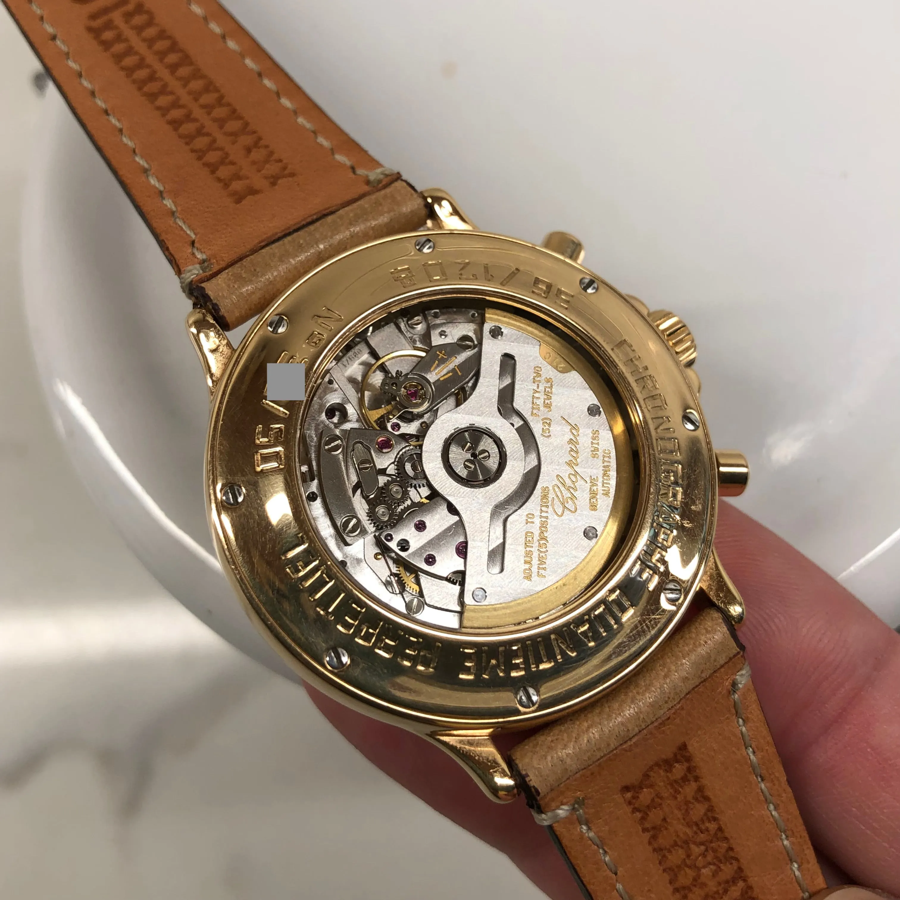 Chopard Classique Perpetual Calendar Chronograph 36/1208 41mm Automatic Limited Edition Wristwatch