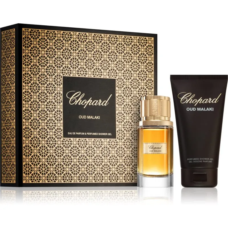 Chopard Oud Malaki EDP 80ml 150ml Shower Gel Set For Men