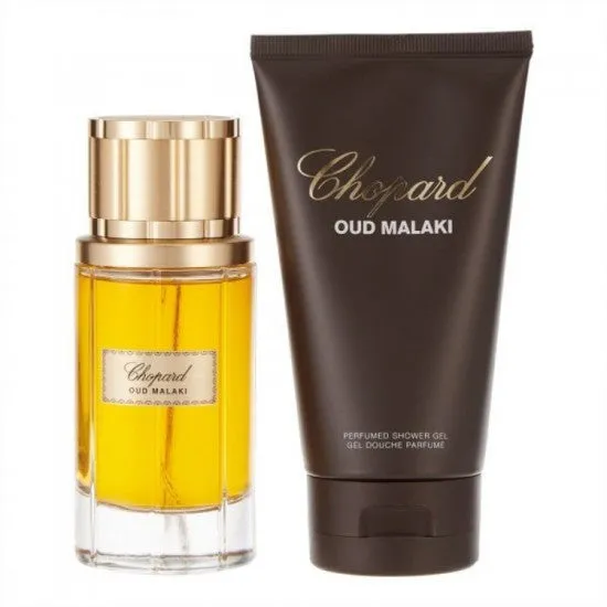 Chopard Oud Malaki EDP 80ml 150ml Shower Gel Set For Men