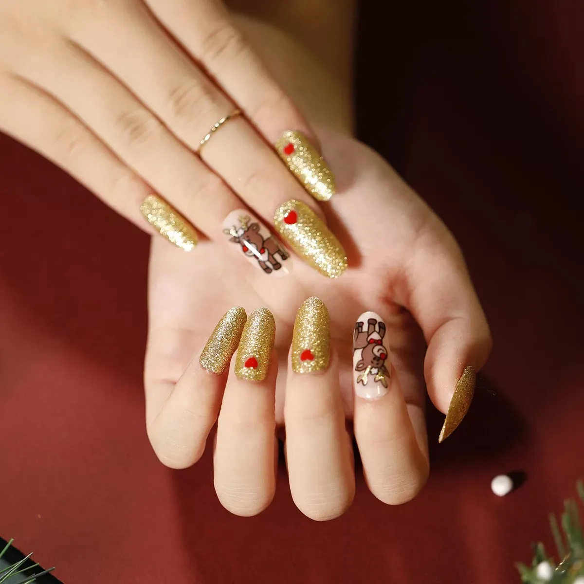 Christmas Gloden Sweet Deer