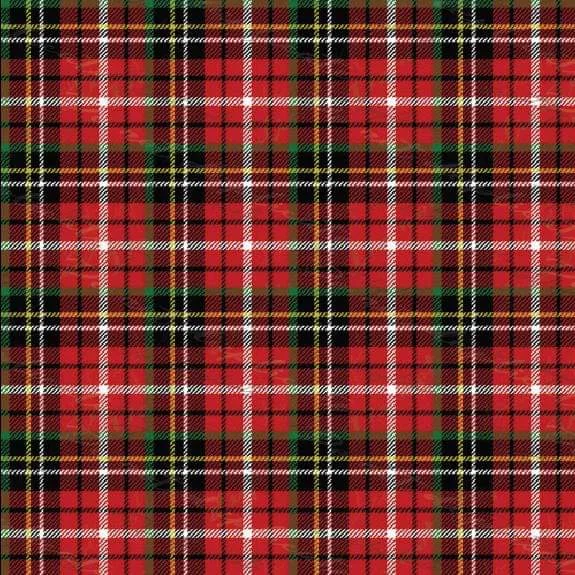 Christmas Plaid Printed Vinyl