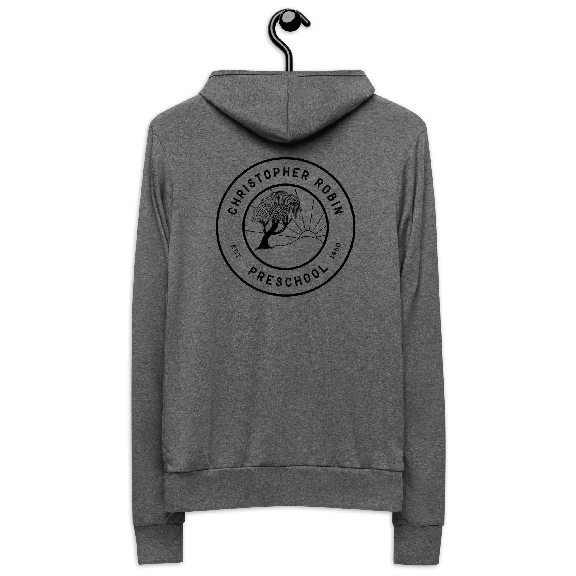 Christopher Robin Unisex zip hoodie