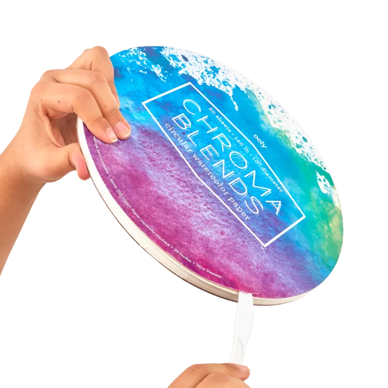 Chroma Blends Circular Watercolor Paper