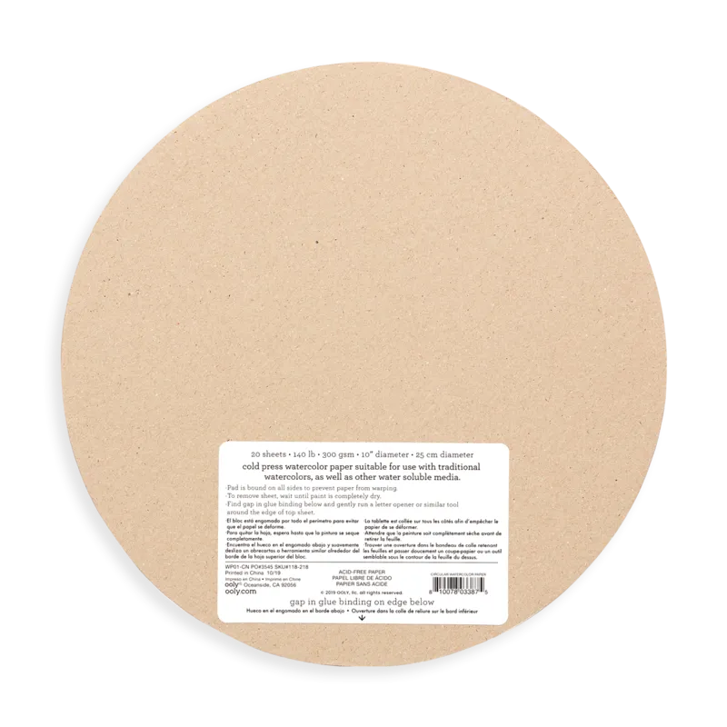 Chroma Blends Circular Watercolor Paper