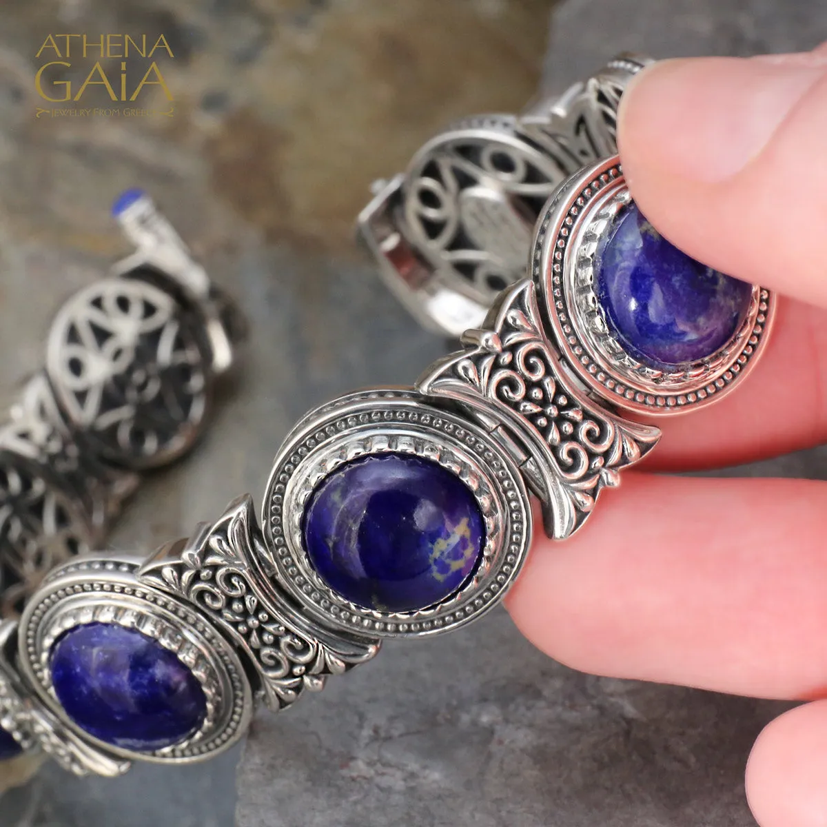 Circular Stone Bracelet
