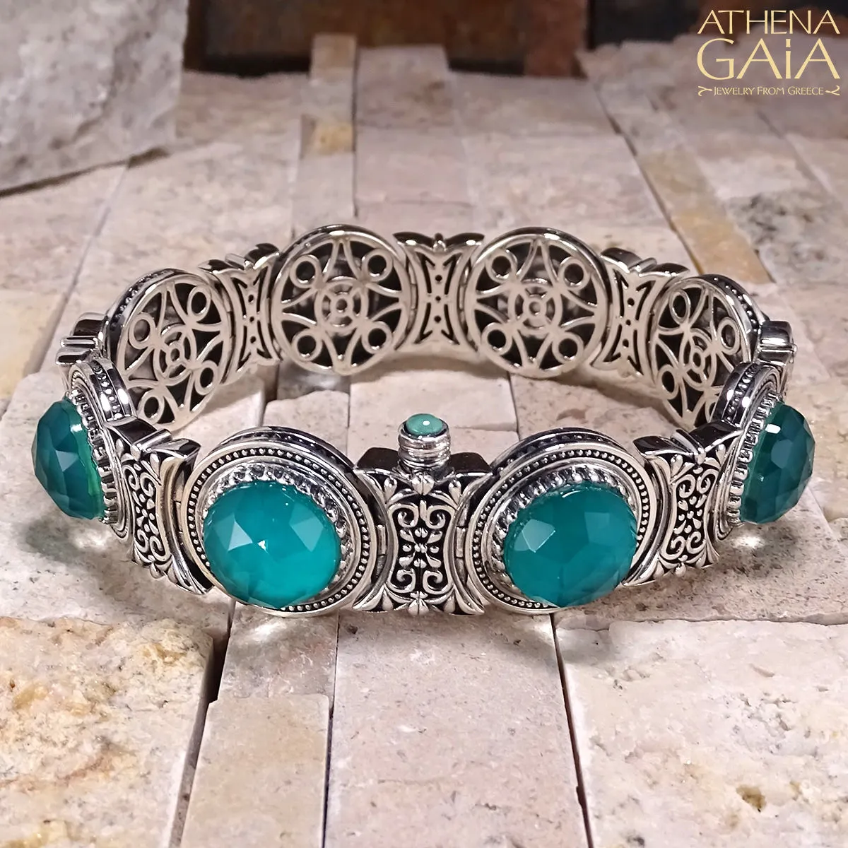 Circular Stone Bracelet