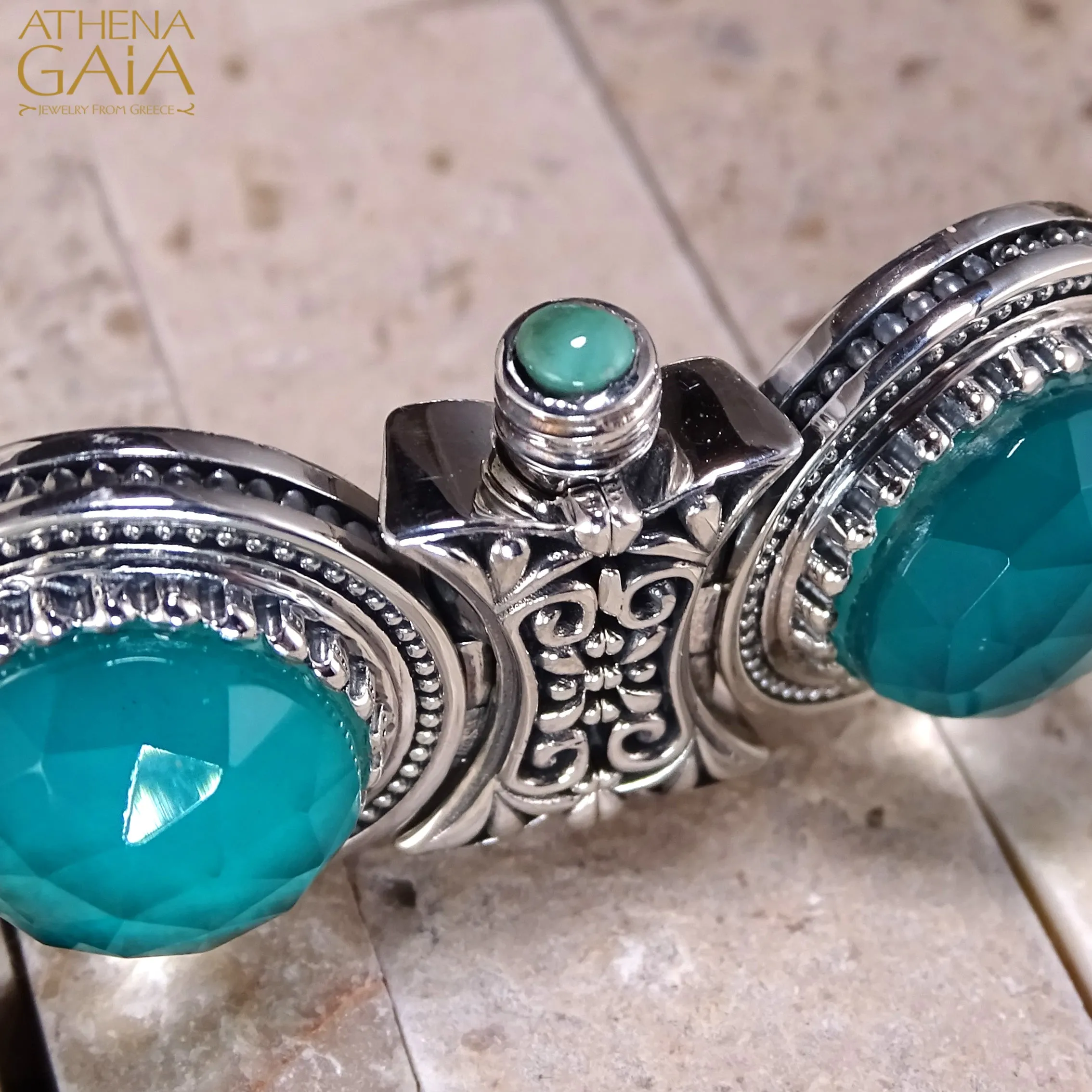 Circular Stone Bracelet