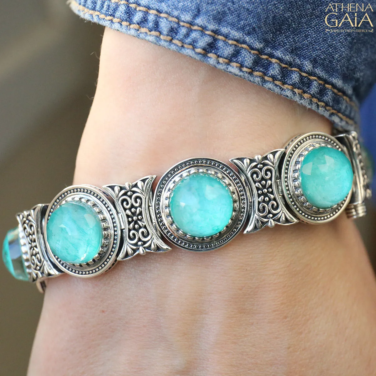 Circular Stone Bracelet