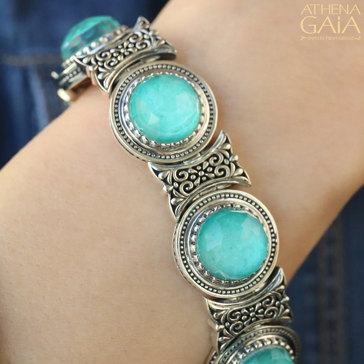 Circular Stone Bracelet