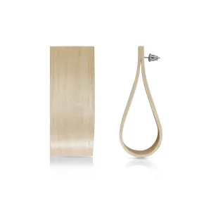 Circular Wooden Earrings