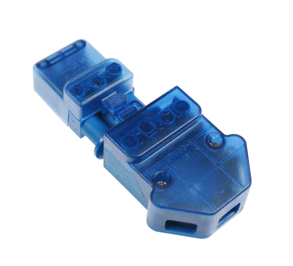Click CT102C 250V 20A 3 Pin Flow Connector- Screw-Down Cord Grip
