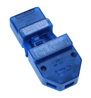Click CT202C 250V 20A 4 Pin Flow Connector - Screw-Down Cord Grip