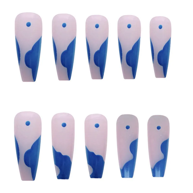Coffin Art Wave Blue