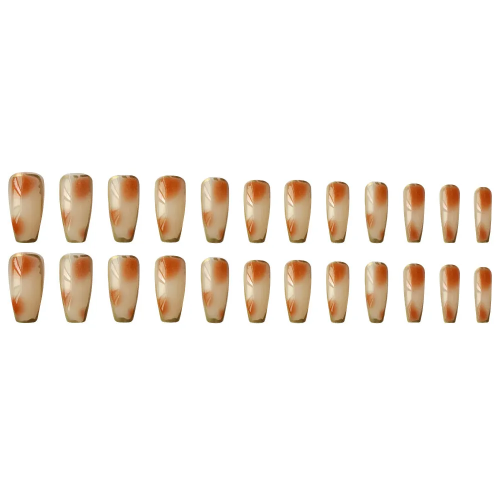 Coffin milk coffee color markings