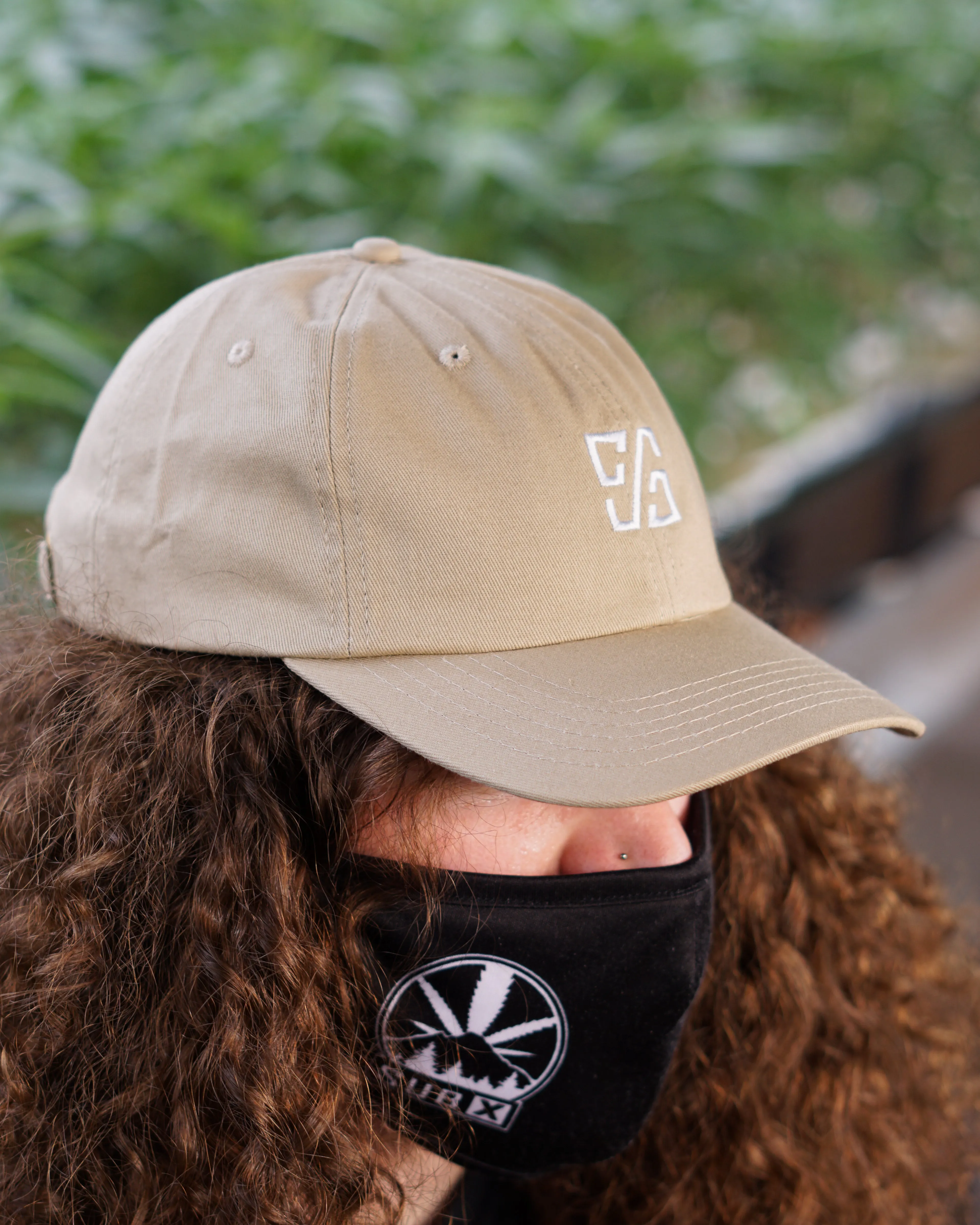 Cold Smoke 6-Panel Khaki Hat