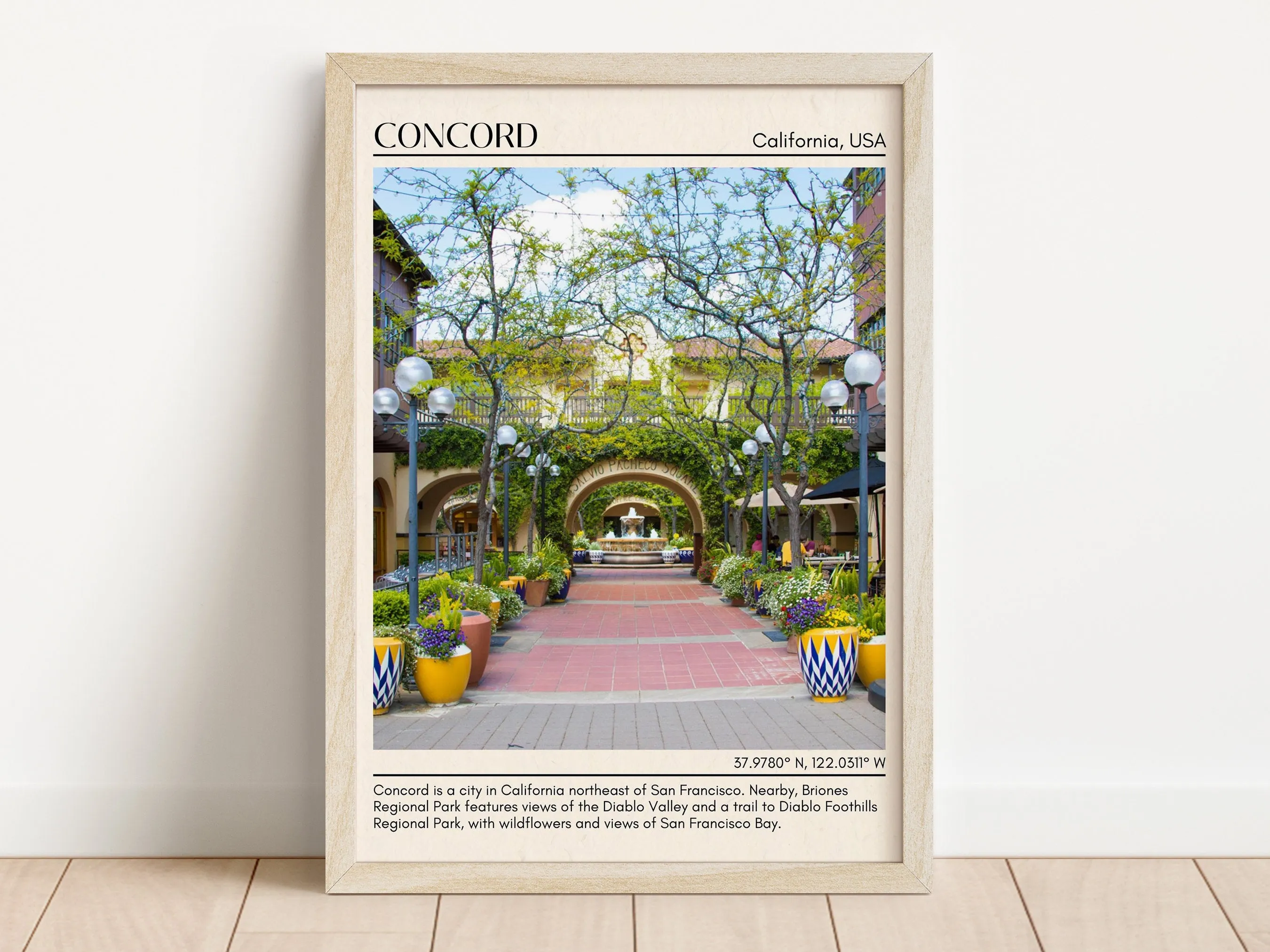 Concord Minimal Wall Art, California, USA
