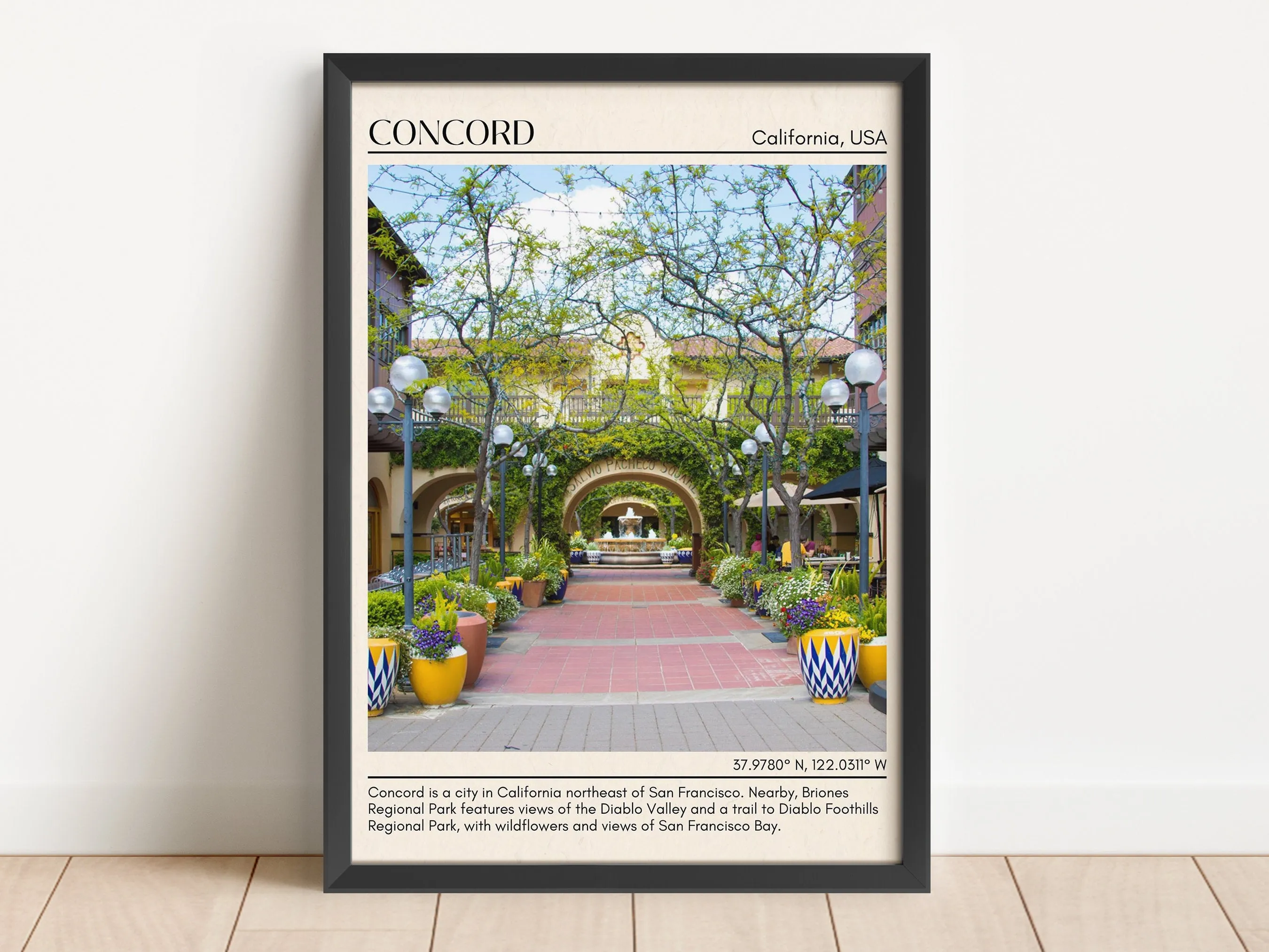 Concord Minimal Wall Art, California, USA