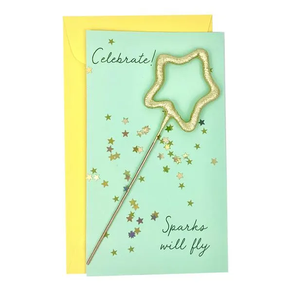 Confetti Sparkler Card