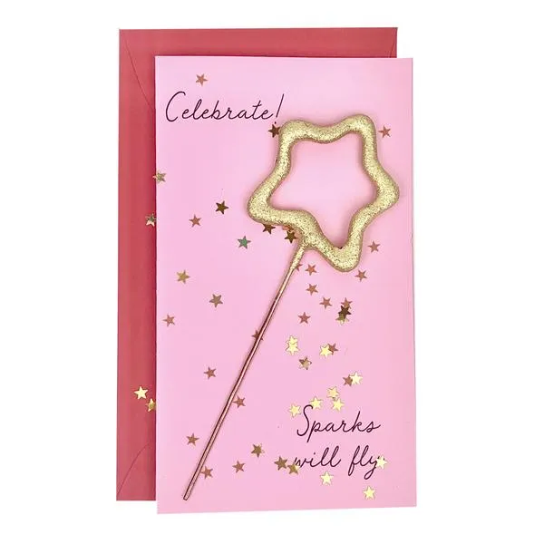 Confetti Sparkler Card