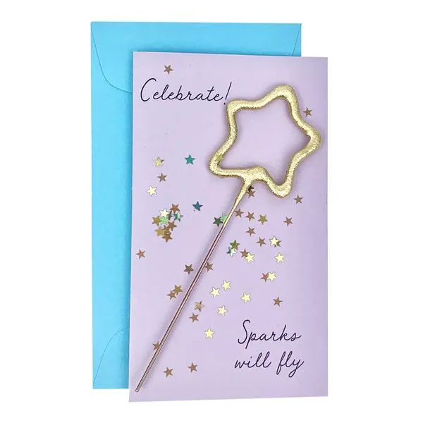 Confetti Sparkler Card