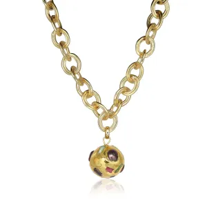 Cosmic Orb Short Chain Necklaces