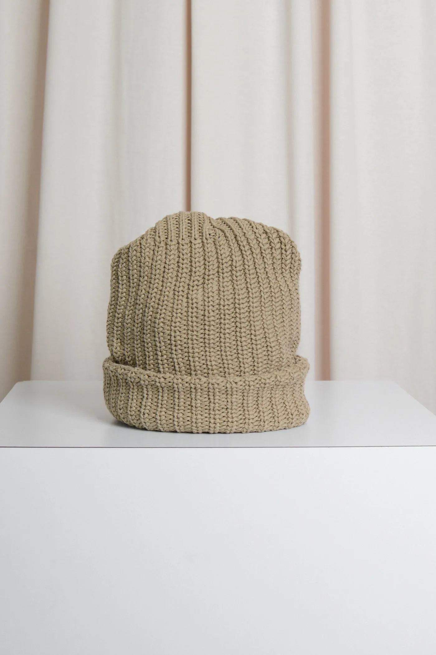 Cotton Rib Knit Beanies