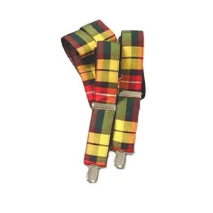 Crawford Modern Tartan Suspenders