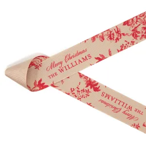 Customized Christmas Toile