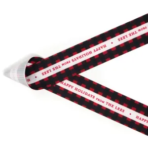 Customized Holiday Buffalo Check