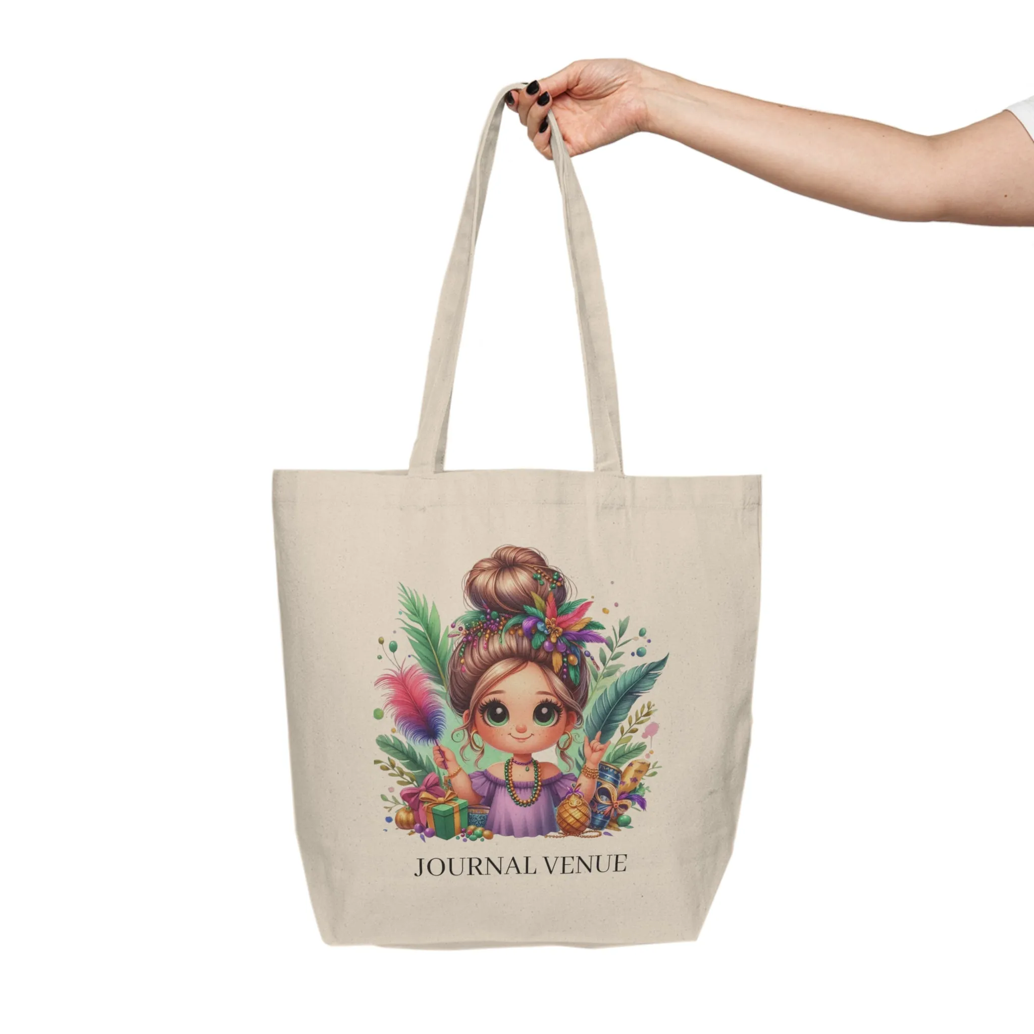 Cute Girly Shopping Tote Bag
