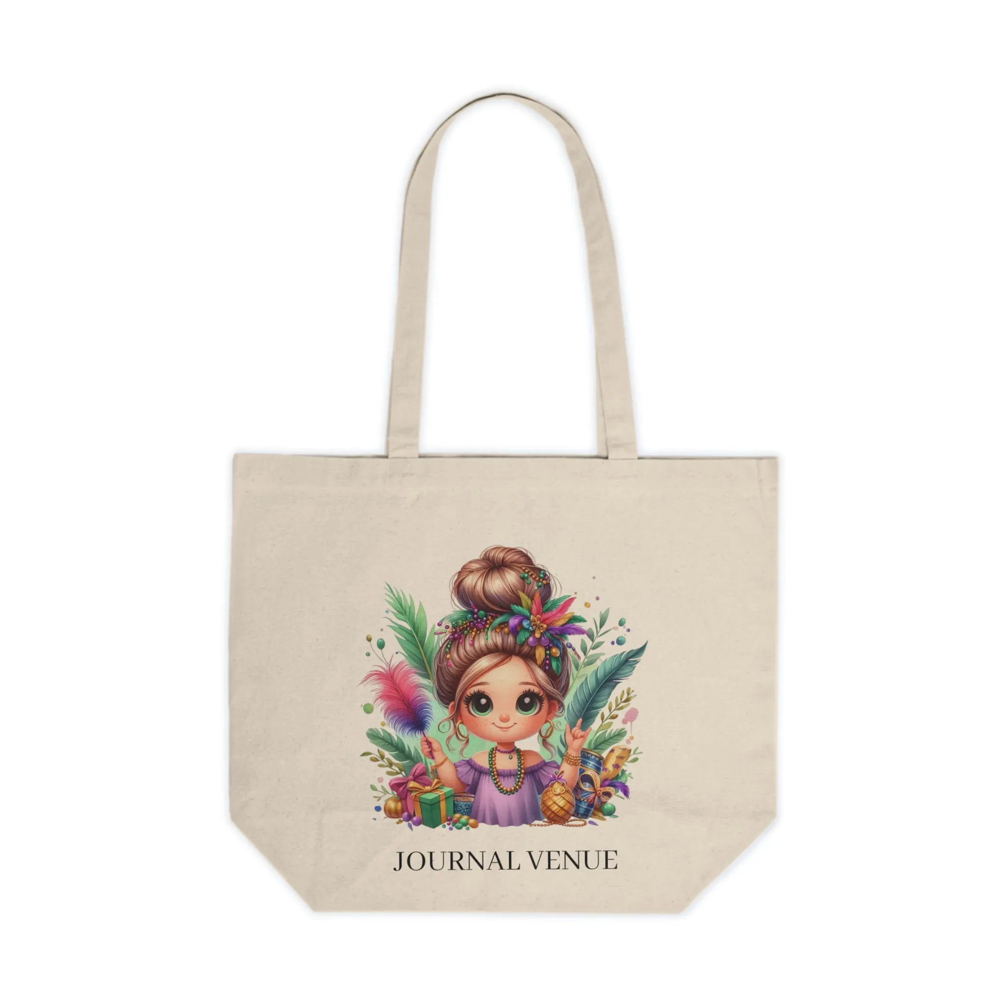 Cute Girly Shopping Tote Bag