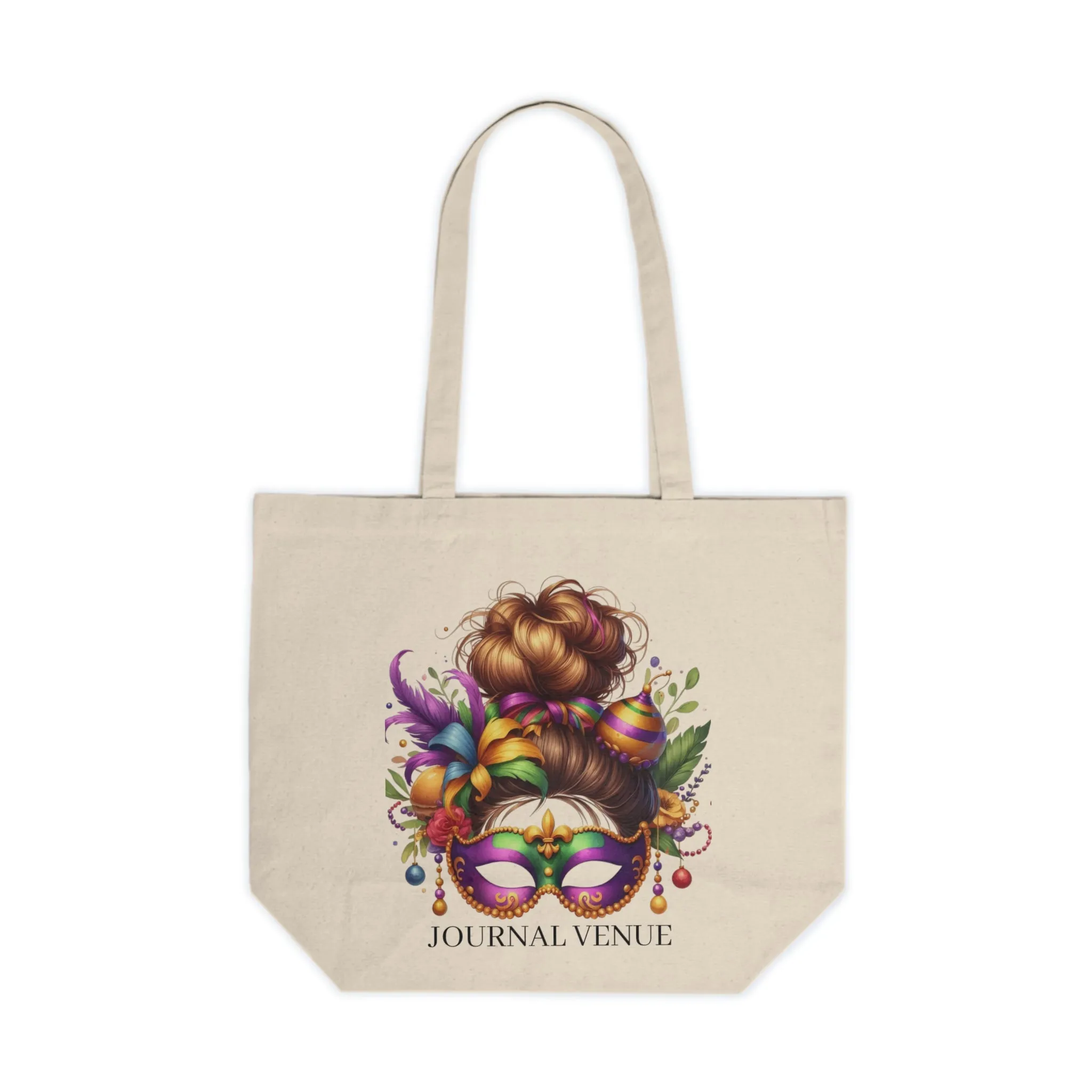 Cute Natural Shopping Tote Bag