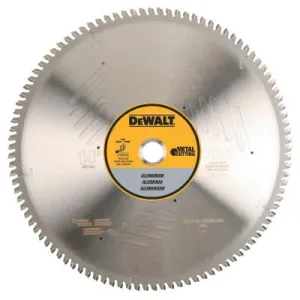 DeWalt® Aluminum Cutting Saw Blades, 14 in, 100 Teeth, DWA7889