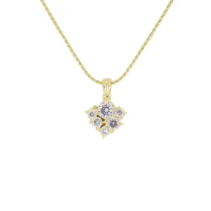 Diamante Cluster 104 - 6 Stone Pendant