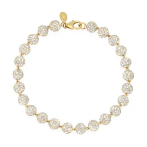 Diamond Orb Bracelet