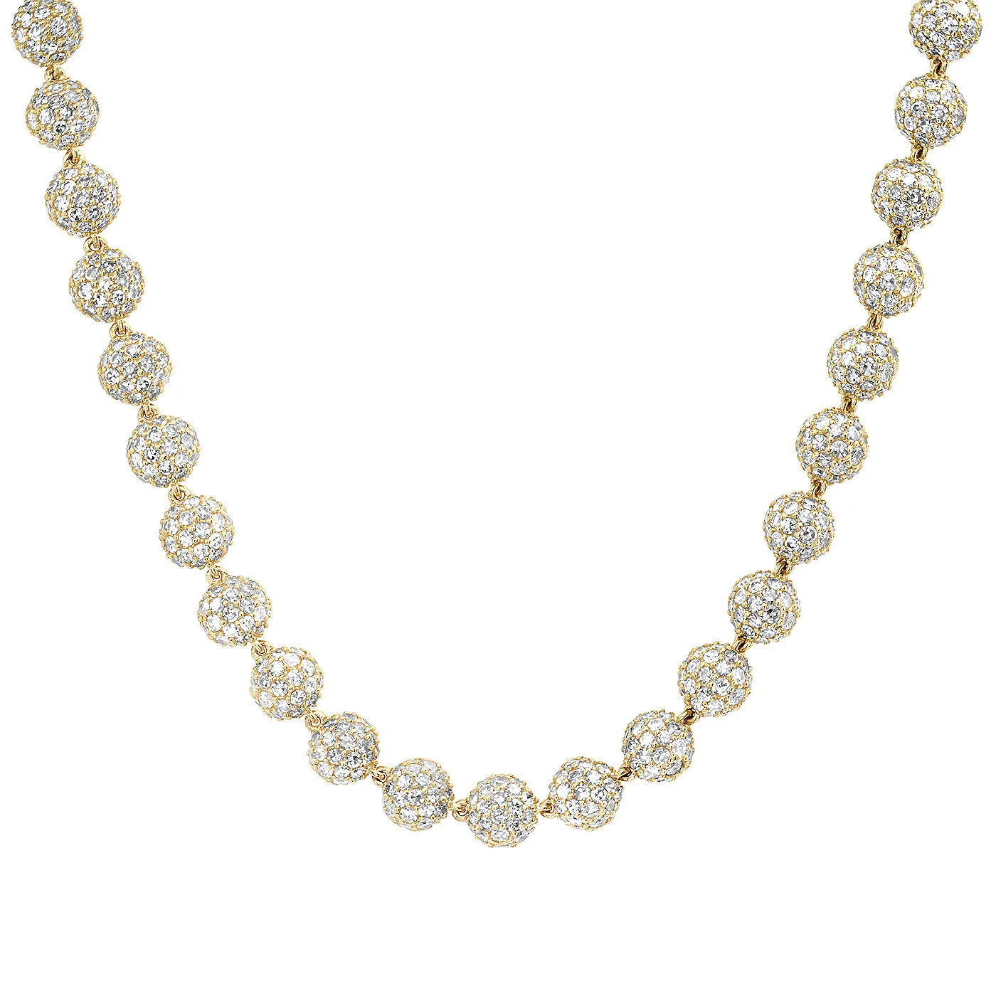 Diamond Orb Necklace