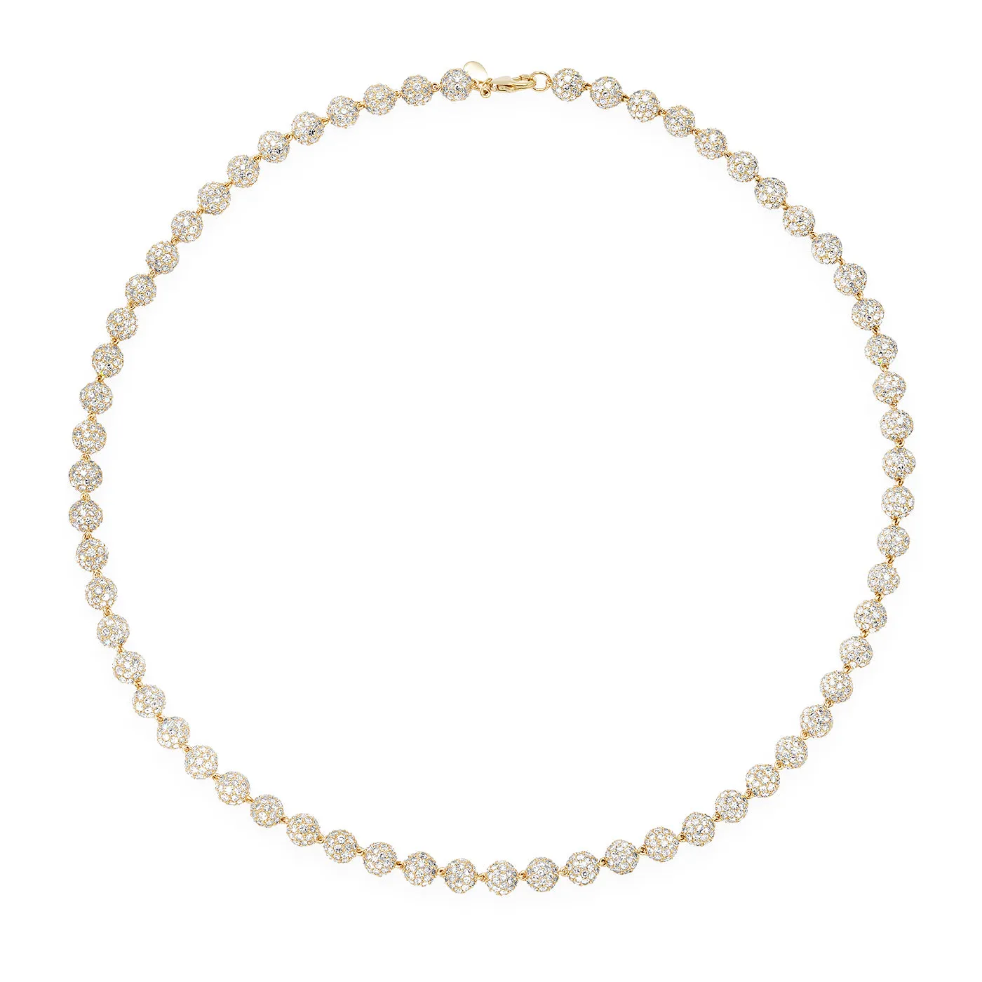 Diamond Orb Necklace