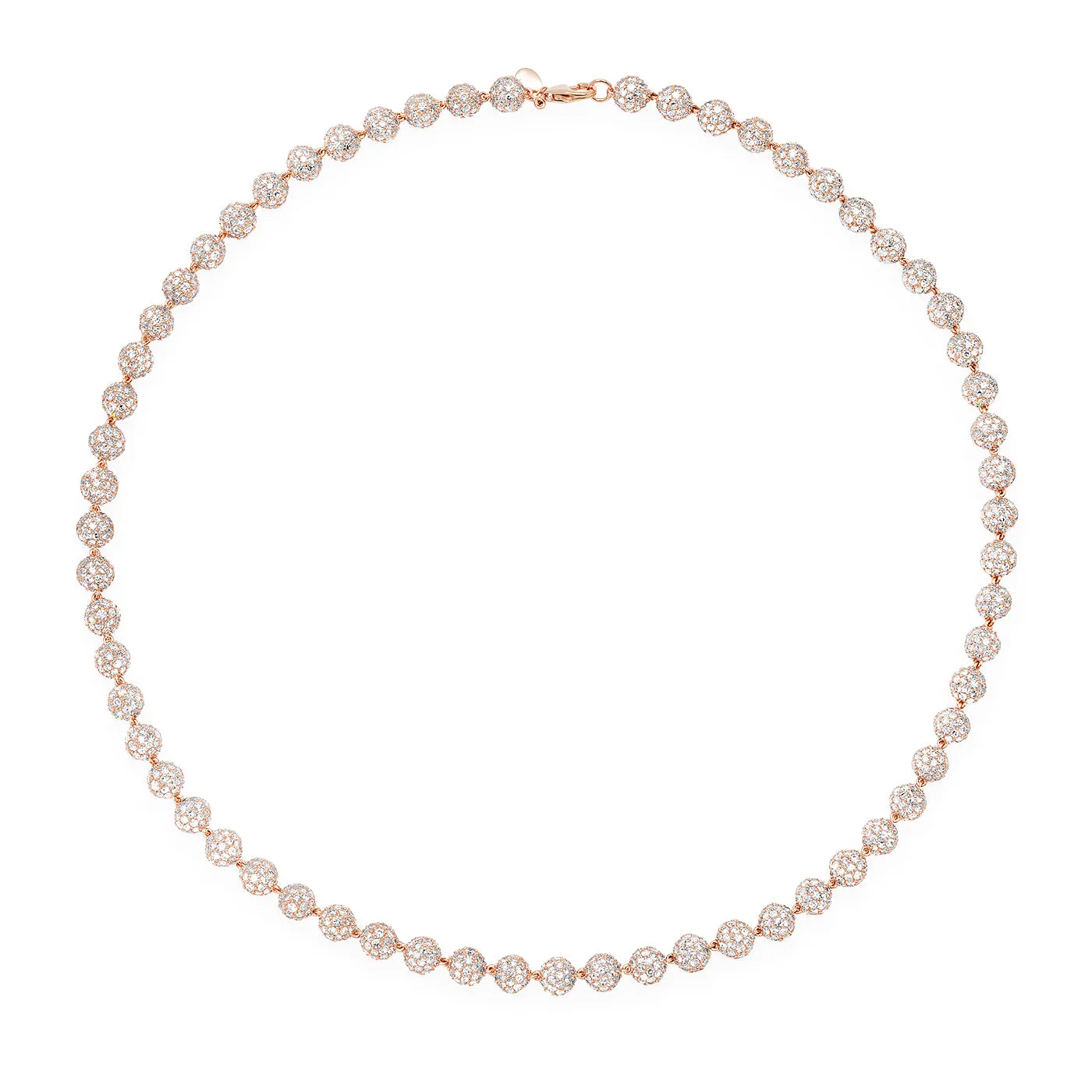 Diamond Orb Necklace
